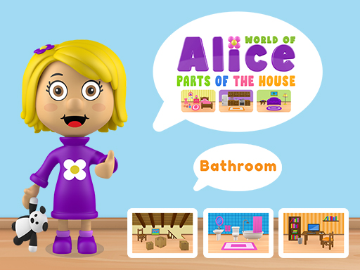 World of Alice Parts of the House